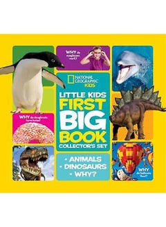 Buy Children's First Big Book Collection Set Animals Dinosaurs Why Choose National Geographic Children in Saudi Arabia