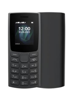 Buy Nokia 105 Dual Sim 4G 2023 Big Keypad Phone Long-Lasting Battery Wireless FM Radio & MP3 Player and MicroSD Card Slot Charcoal Model TA1557 in UAE