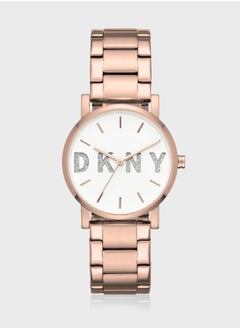 Buy Soho Quartz Stainless Steel Analog Watch in UAE