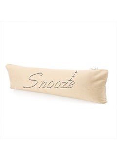 اشتري Long Pillowcase Jakared microfiber Beige في مصر