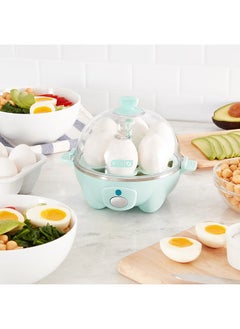 اشتري Rapid Egg Cooker, Blue & Clear – 360W في الامارات