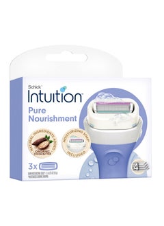 اشتري 3-Piece Intuition Pure Nourishment Moisturizing Razor Blade Refills في مصر