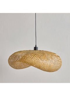 اشتري Naturel Bamboo Pendant Ceiling Lamp with Cable 76 x 22 x 56 cm في الامارات