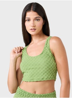 Buy Terry Crop Top in UAE