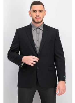 اشتري Men Regular Fit New Ultra Flex Coat, Black في الامارات