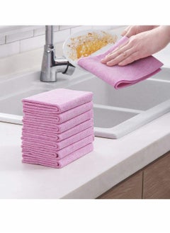 اشتري 10 Pcs Dishcloths For Kitchen Quality Dish Colth Coconut Shell Washing Towel, Eco-Friendly Kitchen Dish Cloths, Absorbent Wash Cloth في الامارات