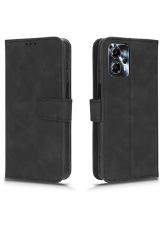 اشتري Smartphone Case Compatible with Motorola Moto G13 with Card Holder Flip Case PU Leather Phone Wallet Case Shockproof Protective Cover في السعودية