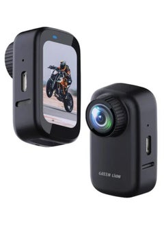 Buy Mini action Camera with 1.5 inches Screen Size, 120° Lens Angle, 40 Minutes Working Time, 400mAh Battery - Black in UAE