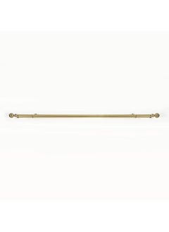 Buy Luna Double Extendable Curtain Rod, Gold - 160-300 cm in UAE