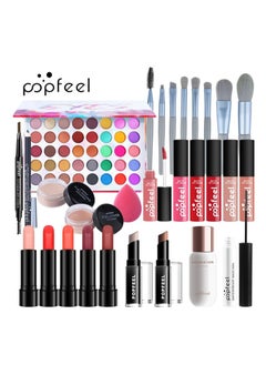 Buy 26pcs/set Makeup Kit Full Cosmetics Combination With Makeup Bag in Saudi Arabia