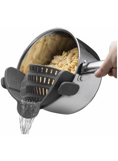 Buy Kitchen Snap N Strain Pot Strainer and Pasta Strainer in UAE