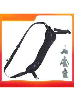 Buy Camera Strap Quick Release Shoulder Belt Anti-Slip Soft Pad Belt Quick Rapid Shoulder Sling with Metal Hook for SLR/DSLR Cameras in Saudi Arabia