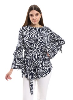 Buy Women Plain Blouse With Long Sleeves in Egypt