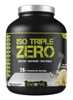 Buy Laperva Iso Triple Zero Next Generation, Belgian Vanilla, 4 LB in UAE