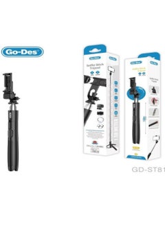 Buy "Wireless Selfie Stick Tripod with Telescopic Stand – Camera & Phone Holder for Outdoor Photography and Selfies" in UAE