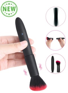 Buy Electric Sports Massage Relaxation Accessories Portable Quiet and Comfortable Electric Hand-held Ladies Massager Brush with 10 Adjustable Gears Vibration Massage Brush for Relaxing Time in UAE