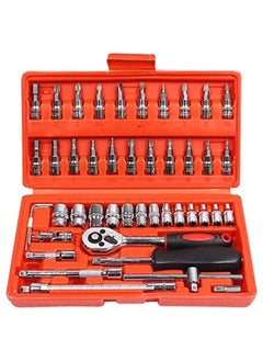 اشتري 46 Screwdriver Sleeve Drill Set Automotive Repair Tools في السعودية