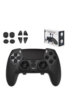 اشتري PS5 Edge Controller Cover, Protective Case for Playstation 5 Edge Controller, PS5 Controller Skin for Playstation 5 DualSense Wireless Edge Controller with 4PCS Thumb Grip Caps+L2 R2 Trigger Extender في السعودية