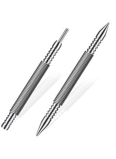 Buy SYOSI 2 Pcs Dual Head Nail Setter and Hinge Pin Punch, 1/32 inches & 1/16 inches AngleKai Hammerless Dual Head Nail Punch 3500 PSI Striking Force Door Hinge Pin Removal Tool in Saudi Arabia