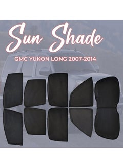 Buy GMC YUKON LONG 2007-2014 High-Quality Car Sunshade All Side Sunshade UV and Heat Protection Front Back Sides Sun Shades in Saudi Arabia