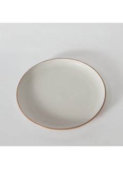 Buy Olivia Ceramic Dinner Plate 27 x 1.5 x 27 cm in Saudi Arabia