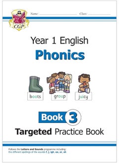 اشتري KS1 English Targeted Practice Book: Phonics - Year 1 Book 3 في الامارات