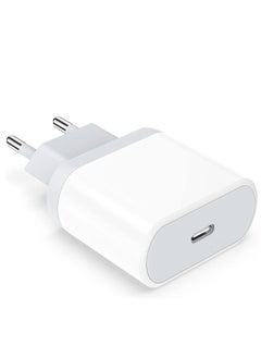 Buy 20W Fast USB C Travel Charger Plug Adaptor for iPhone 14/14 Plus/14 Pro/14 Pro Max/13 12 11 SE XR XS Max X, Galaxy, Power Adapter USBC UK Charging in UAE