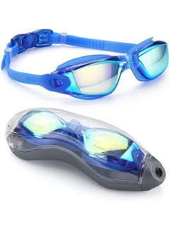اشتري نظارات السباحة Rock Pow ، نظارات السباحة لا تسرب الحماية الكاملة للرجال والنساء والشباب البالغين في السعودية