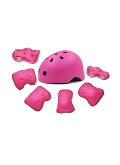 Buy Kids Helmet Arm Protections for Scooter and Cycling (pink set) in UAE