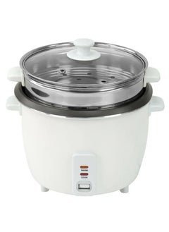 Buy Aluminum Rice Cooker 1000 Watts 2.8 Liter Capacity White Color - From Denx in Saudi Arabia