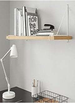 اشتري Home Gallery Swedish wall shelf 60X20 Biege في مصر