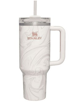 اشتري Stanley Quencher H2.0 FlowState 40 oz Swirl Tumbler with Lid & Straw, Vacuum Insulated في الامارات