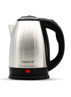 اشتري Flexy 1.8 Litre Concealed Coil Stainless Steel Kettle- Silver في السعودية