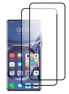 Buy Pack of 2 Tempered Glass Screen Protector With 9H hardness For HUAWEI P30 PRO in UAE