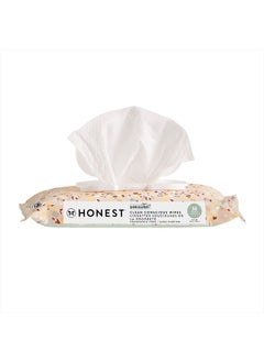 اشتري Clean Conscious Unscented Wipes | Over 99% Water, Compostable, Plant-Based, Baby Wipes | Hypoallergenic for Sensitive Skin, EWG Verified | Terrazzo, 36 Count في الامارات