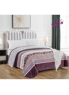 Buy 1 Piece Soft Bed Polyester Blanket single Size 150*200 cm in Saudi Arabia