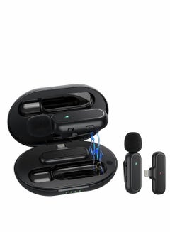 Buy Wireless Lavalier Microphone for iPhone iPad in UAE