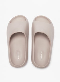 Buy Solid Slip-On Slide Slippers in UAE