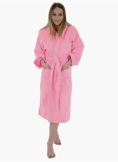 اشتري Pink Color Dressing Gown Bathrobe Small size Nightwear في الامارات