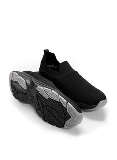 اشتري DARK-black Sports Shoes Washable With Light EVA Sole في مصر