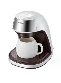 Buy Coffee machine mini home portable office brewing scented tea machine semi-automatic coffee machine 450W KCF-CS2 in Saudi Arabia