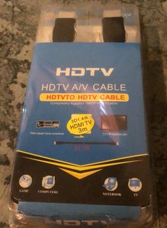 Buy Cable HDMi TO HDMi 1080P High Qualtiy 3M in Saudi Arabia
