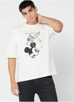 Buy Mickey Mouse Oversized T-Shirt in UAE