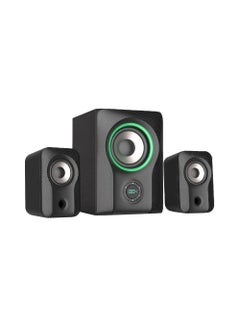 Buy F&D F590X 60w 2.1 Computer Multimedia Speaker with Subwoofer , Supporting BT/AUX/USB/FM/Coaxial/ NFC , Gaming sound effects. RGB Multi-Color Lighting Mode in UAE