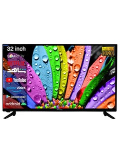 Buy Magic World 32 Inch Smart TV with Built-in DVB-T2/S2 Receiver, Android 13, WiFi, Includes a Wall Mount - MG32Y20FSB-13 in UAE