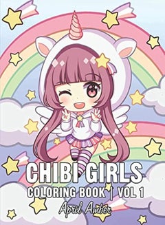 Buy Chibi Girls Coloring Book: For Kids with Cute Lovable Kawaii Characters In Fun Fantasy Anime, Manga in UAE