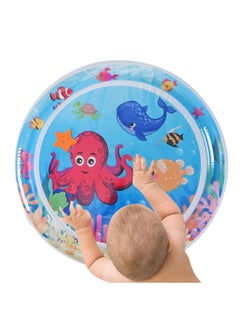 اشتري ECVV Tummy Time Water Mat for Baby, Kids Inflatable Water Play Mat for Infant/Toddlers, Baby Water Pad Sensory Toy for Early Development Activities في الامارات