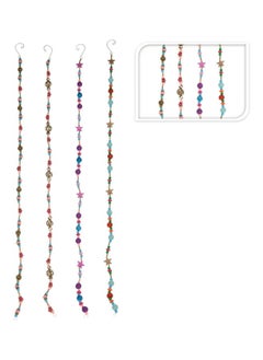 Buy Xmas Garland With Acrylic Beads Assorted 1 Piece in UAE