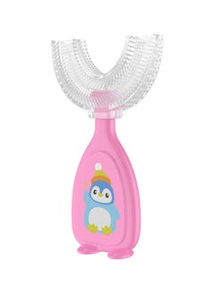 اشتري U-shaped Children's Toothbrush 360 Degree Baby Soft Silicone Teeth Tooth Brush Kids Dental Oral Care Cleaning Tool Baby Dental في السعودية