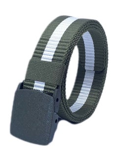 اشتري Classic Milano Mens belt Canvas Premium Quality Casual Autolock Belt for men CBSP02 by Milano Leather في الامارات